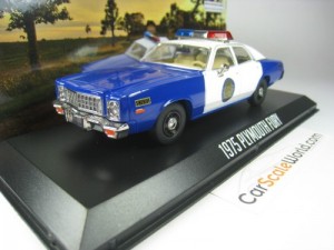 PLYMOUTH FURY 1975 OSAGE COUNTRY SHERIFF 1/43 GREENLIGHT