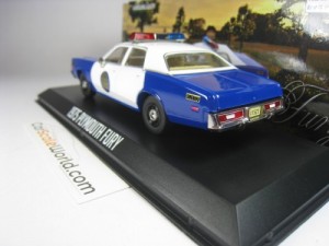 PLYMOUTH FURY 1975 OSAGE COUNTRY SHERIFF 1/43 GREENLIGHT