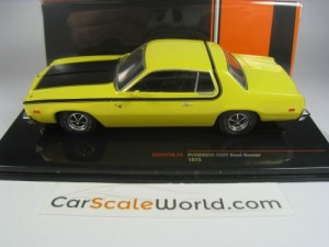 PLYMOUTH FURY ROAD RUNNER 1975 1/43 IXO (YELLOW/BLACK)