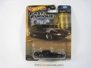 PLYMOUTH GTX 1971 THE FATE OF THE FURIOUS HOTWHEELS (4/5)