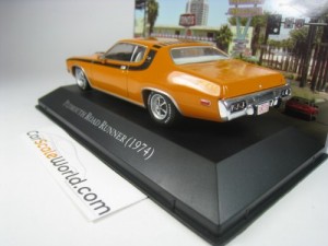 PLYMOUTH ROAD RUNNER 1974 1/43 IXO ALTAYA (ORANGE)