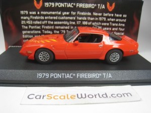 PONTIAC FIREBIRD T/A 1979 1/43 GREENLIGHT (ORANGE)