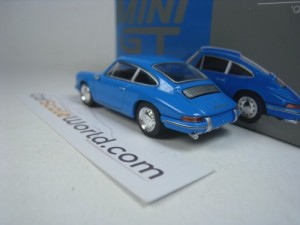 PORSCHE 901 (911) 1963 1/64 MINI GT (QUICK BLAU)