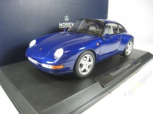 PORSCHE 911 CARRERA (993) 1993 1/18 NOREV (BLUE METALLIC)
