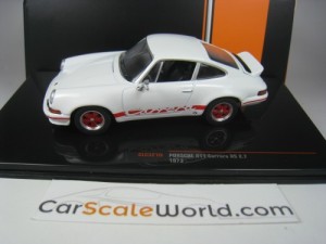PORSCHE 911 CARRERA RS 2.7 1973 1/43 IXO (WHITE/RED)