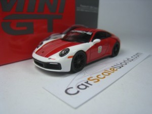 PORSCHE 911 CARRERA S SAFETY CAR IMSA 24H DAYTONA 2023 1/64 MINI GT