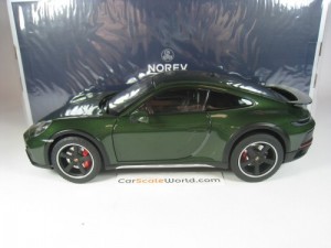 PORSCHE 911 DAKAR 2023 1/18 NOREV (OAK GREEN METALLIC)