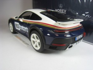 PORSCHE 911 DAKAR ROUGHROADS 2023 1/18 NOREV (WHITE/BLUE)