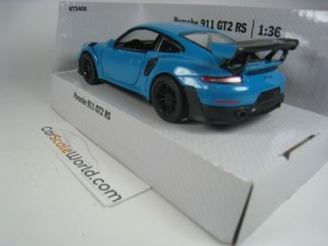 PORSCHE 911 GT2 RS (991) 1/36 KINSMART (LIGHT BLUE)