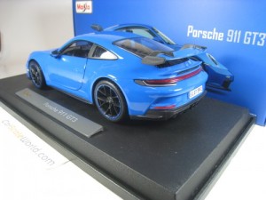 PORSCHE 911 GT3 (992) 2021 1/18 MAISTO (SHARK BLUE)