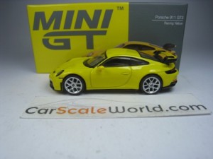 PORSCHE 911 GT3 (992) 1/64 MINI GT (RACING YELLOW)