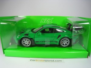 PORSCHE 911 GT3 RS (992) 1/24 WELLY (GREEN)