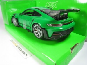 PORSCHE 911 GT3 RS (992) 1/24 WELLY (GREEN)