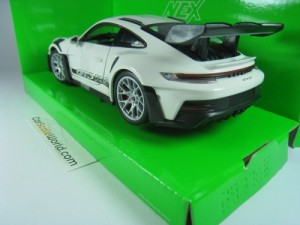 PORSCHE 911 GT3 RS (992) 1/24 WELLY (WHITE)