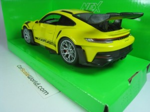 PORSCHE 911 GT3 RS (992) 1/24 WELLY (YELLOW)