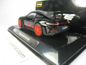 PORSCHE 911 GT3 RS (992) 1/43 BBURAGO (BLACK)