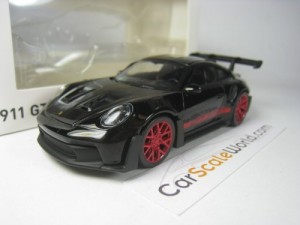 PORSCHE 911 GT3 RS (992) 2022 1/43 NOREV JET CAR (BLACK/ PYRO RED)