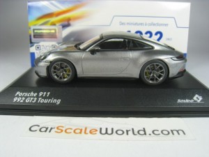 PORSCHE 911 GT3 TOURING PACKAGE 1/43 SOLIDO (GT SILVER)