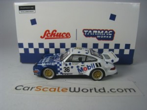 PORSCHE 911 RSR 3.8 #36 24H OF SPA 1993 WINNER 1/64 SCHUCO TARMAC