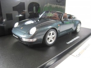 PORSCHE 911 SPEEDSTER (993) 1994 1/18 GT SPIRIT (GREEN)