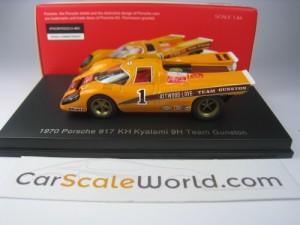 PORSCHE 917 KH 9H KYALAMI 1970 TEAM GUNSTON 1/64 SPARK