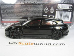 PORSCHE TAYCAN TURBO S CROSS TURISMO 1/43 HOTWHEELS (BLACK)