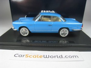 PRINCE SKYLINE SPORT COUPE 1962 1/43 EBBRO (BLUE)