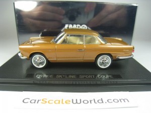 PRINCE SKYLINE SPORT COUPE 1962 1/43 EBBRO (GOLD)