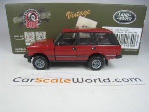 RANGE ROVER CLASSIC LSE 1992 (LHD) 1/64 BM CREATIONS (RED)