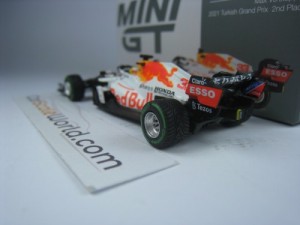 RED BULL RACING RB16B 2021 TURKISH GP MAX VERSTAPPEN 1/64 MINI GT