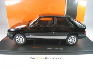 RENAULT 11 TURBO CUSTOM 1987 1/18 IXO (BLACK)