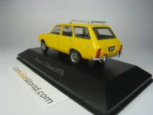 RENAULT 12 BREAK 1973 1/43 IXO SALVAT (YELLOW) WITH BLISTER