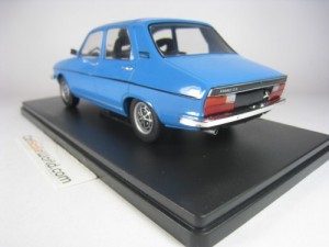 RENAULT 12 TS PHASE 2 1976 1/24 IXO SALVAT (BLUE) WITH BLISTER