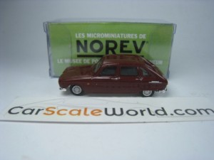 RENAULT 16 1/87 NOREV (DARK RED)