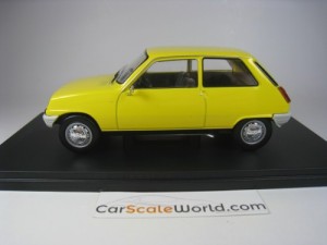 RENAULT 5 1972 1/24 IXO SALVAT (YELLOW) WITH BLISTER