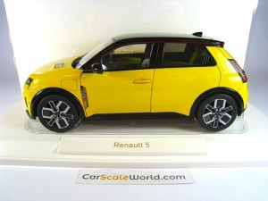 RENAULT 5 E-TECH 100% ELECTRIC 2024 1/18 NOREV (POP YELLOW)