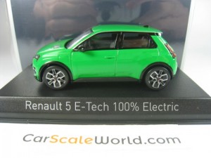 RENAULT 5 E-TECH 100% ELECTRIC 2024 1/43 NOREV (POP GREEN)