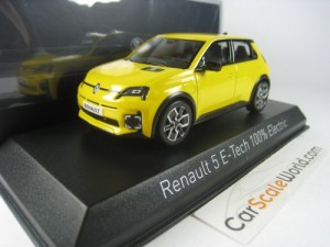 RENAULT 5 E-TECH 100% ELECTRIC 2024 1/43 NOREV (POP YELLOW)