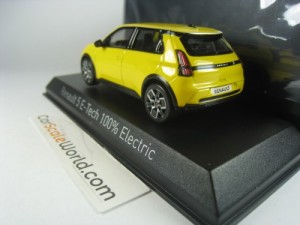 RENAULT 5 E-TECH 100% ELECTRIC 2024 1/43 NOREV (POP YELLOW)