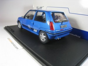 RENAULT 5 GT TURBO - SUPERCINCO GT TURBO 1989 PHASE II 1/18 SOLIDO (BLUE)