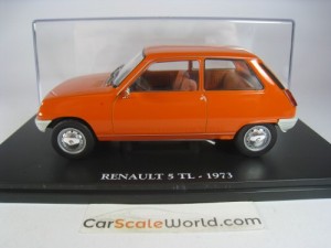  RENAULT 5 TL 1973 1/24 IXO HACHETTE(ORANGE)