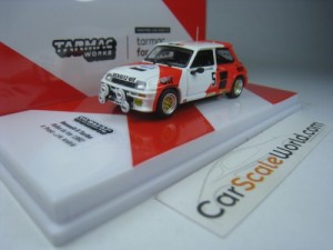 RENAULT 5 TURBO RALLYE DU VAR 1982 #5 A. PROST 1/64 TARMAC