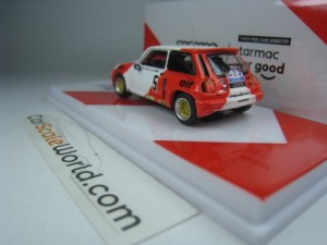 RENAULT 5 TURBO RALLYE DU VAR 1982 #5 A. PROST 1/64 TARMAC