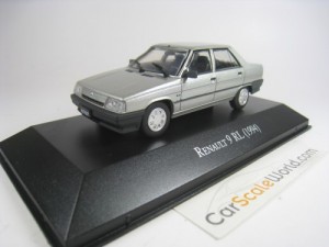 RENAULT 9 PHASE II 1/43 IXO SALVAT (SILVER) WITH B