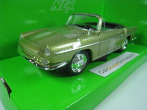 RENAULT CARAVELLE 1/24 WELLY (CHAMPAGNE METALLIC)
