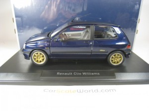 RENAULT CLIO WILLIAMS 1993 1/18 NOREV (BLUE)