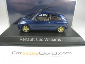 RENAULT CLIO WILLIAMS 1996 1/43 NOREV (BLUE)