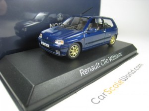 RENAULT CLIO WILLIAMS 1996 1/43 NOREV (BLUE)