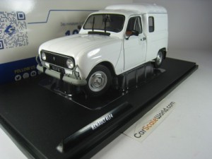 RENAULT 4L F4 FOURGONETTE 1975 1/18 SOLIDO (WHITE)