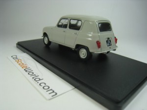 RENAULT R3 1961 1/43 IXO HACHETTE (GREY) WITH BLISTER